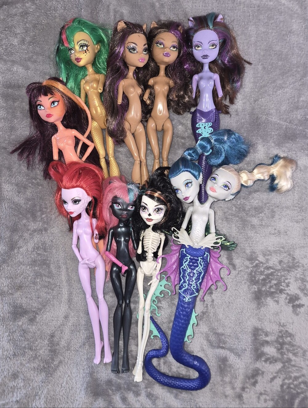 TLC Monster High Dolls Lot